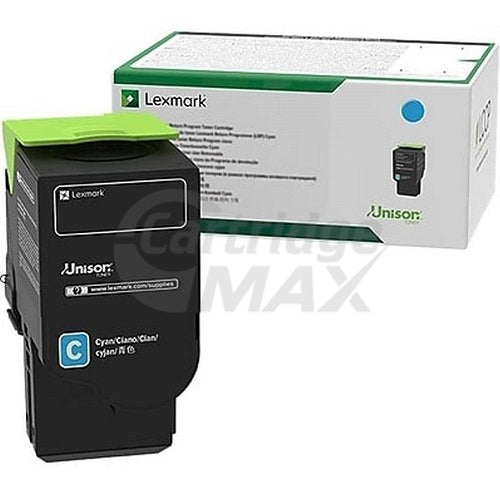Lexmark 78C6UCE Original CS521 / CS622 / CX622 / CX625 Cyan Ultra High Yield Toner