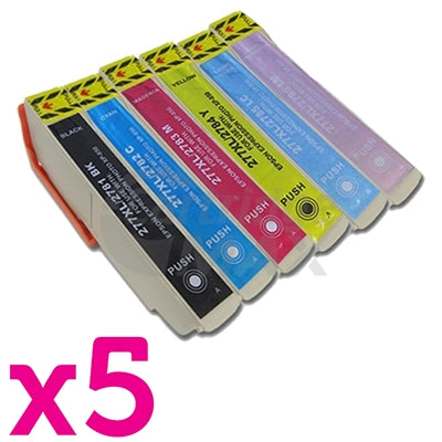 30 Pack Epson 277XL Generic High Yield Inkjet Cartridges [5BK,5C,5M,5Y,5LC,5LM]