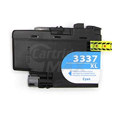 Brother LC-3337C Generic High Yield Cyan Ink Cartridge