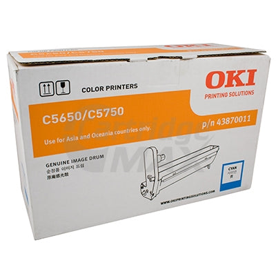 OKI C5650, C5750 Original Cyan Drum Unit - 20,000 pages (43870011)