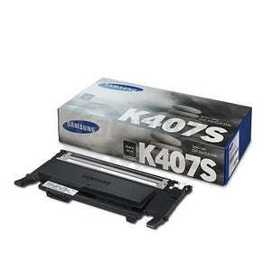 Original Samsung CLP-320N, CLP-325, CLX-3180, CLX-3185 [CLT-K407S K407] Black Toner SU132A