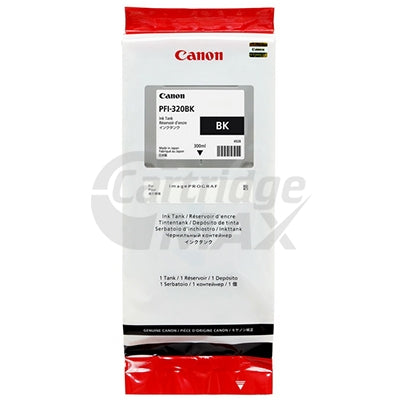 Original Canon PFI-320BK Black Ink Cartridge - 300ML