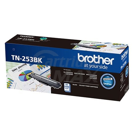 Brother TN-253BK Original Black Toner Cartridge