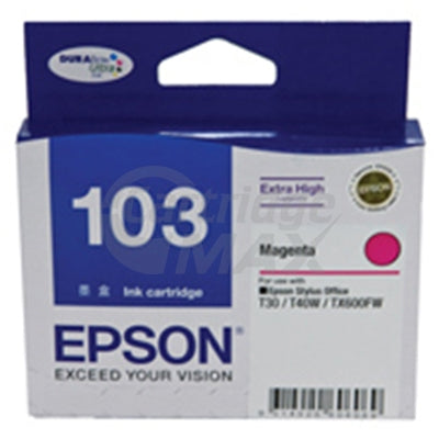 Epson 103 T1033 Magenta Original High Yield Ink Cartridge - 815 pages [C13T103392]