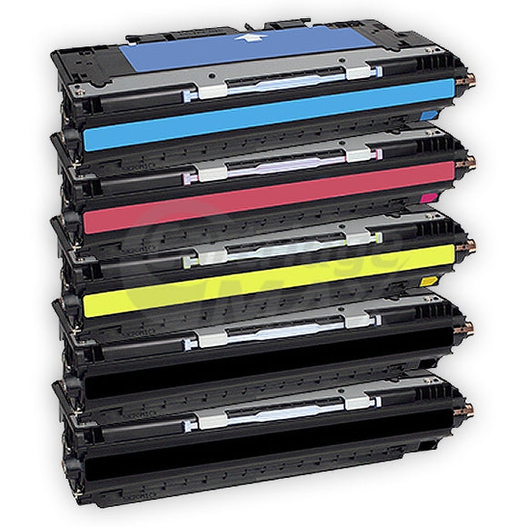 5 Pack HP Q2670A-2683A (308A/311A) Generic Toner Cartridges [2BK,1C,1M,1Y]