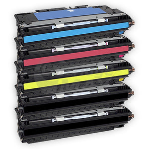 5 Pack HP Q2670A-2673A (308A/309A) Generic Toner Cartridges [2BK,1C,1M,1Y]