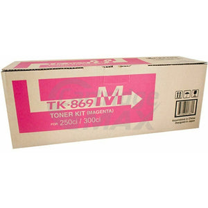 1 x Original Kyocera TK-869M Magenta Toner TASKalfa 250ci, TASKalfa 300ci
