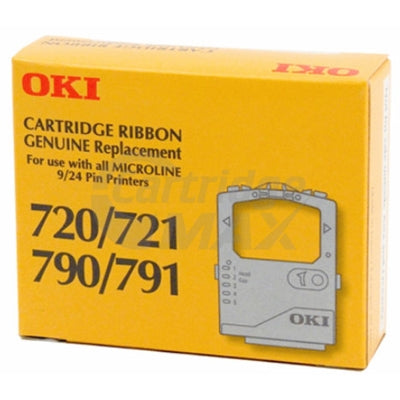 OKI GENUINE Ribbon MICROLINE 720 721 790 791 - approx 3M characters (44641401)