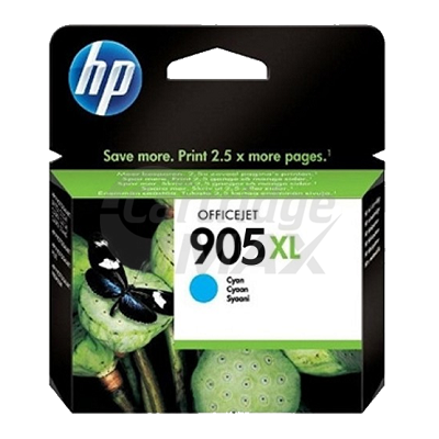 HP 905XL Original Cyan High Yield Inkjet Cartridge T6M05AA - 825 Pages