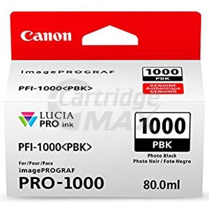 Original Canon PFI-1000PBK Photo Black Ink