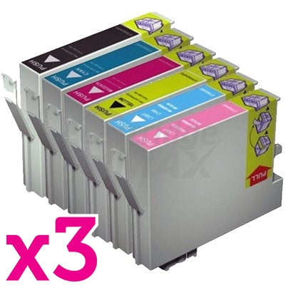 18 Pack Generic Epson 81N Series Ink Combo (3 sets) [3BK,3C,3M,3Y,3LC,3LM]