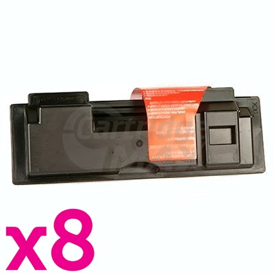8 x Compatible TK-60 Black Toner Cartridge For Kyocera FS-1800, FS