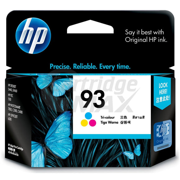 HP 93 Original Colour Inkjet Cartridge C9361WA