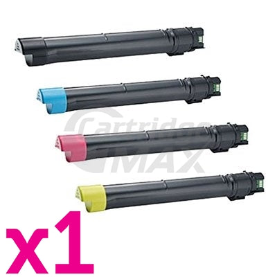 4 Pack Dell C7765 / C7765dn Generic Toner Cartridges [1BK,1C,1M,1Y]