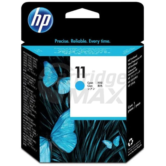 HP 11 Original Cyan Printhead C4811A - 24,000 Pages