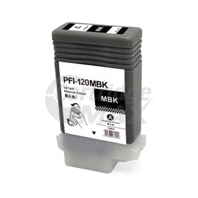Generic Canon PFI-120MBK Matte Black Ink Cartridge - 130ML