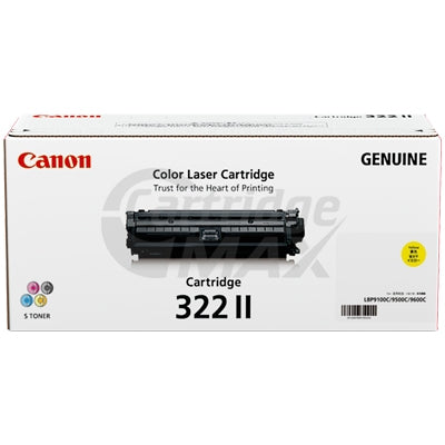 Canon Original Yellow High Yield Toner Cartridge (CART-322YII)