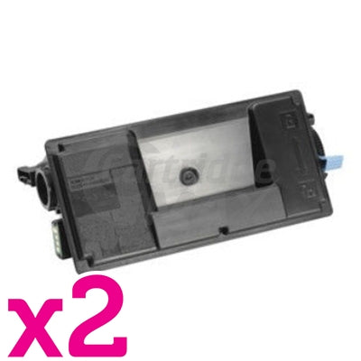 2 x Compatible for TK-3174 Black Toner Kit suitable for Kyocera P3050DN
