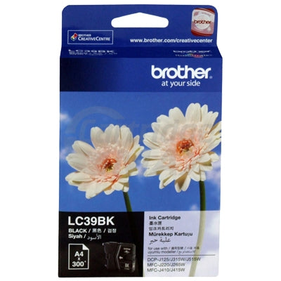 Original Brother LC-39BK Black Inkjet