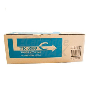 Original Kyocera TK-859C Cyan Toner Cartridge TASKalfa 400ci, TASKalfa 500ci