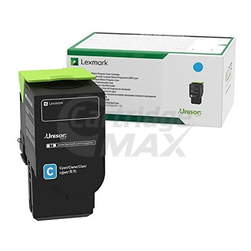 Lexmark C236HC0 Original C2425 / MC2425 Cyan High Yield Return Program Toner Cartridge