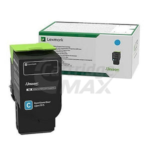 Lexmark C2360C0 Original C2425 / MC2425 Cyan Return Program Toner Cartridge