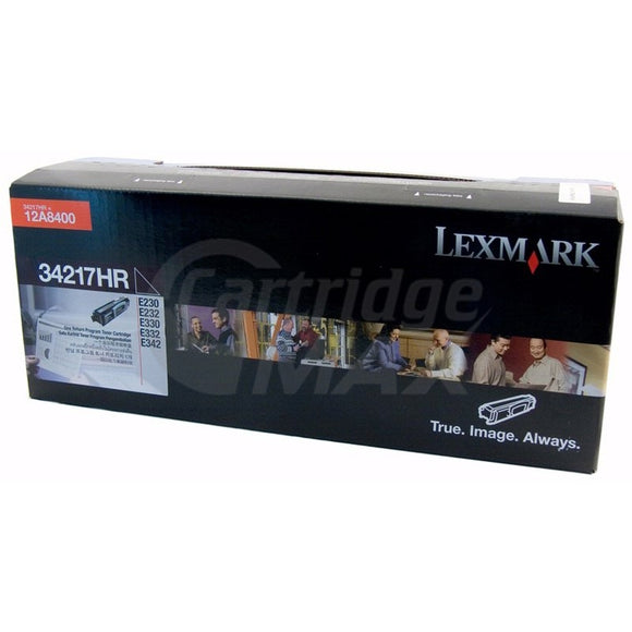 1 x Lexmark Original E230/E232/E330/E332/E342 Toner Cartridge - 2,500 pages (34217HR)