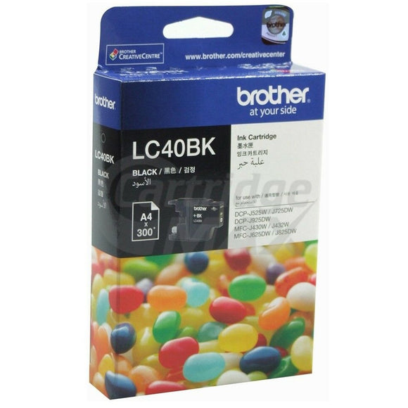 Original Brother LC-40BK Black Ink Cartridge