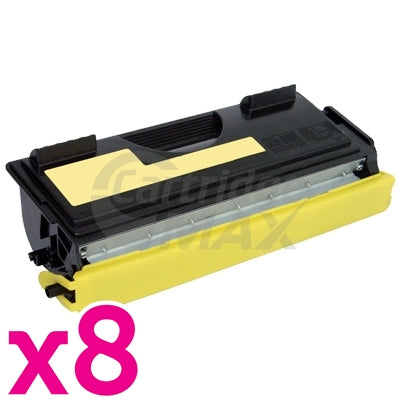 8 x Brother TN-7600 Black Generic Toner Cartridge