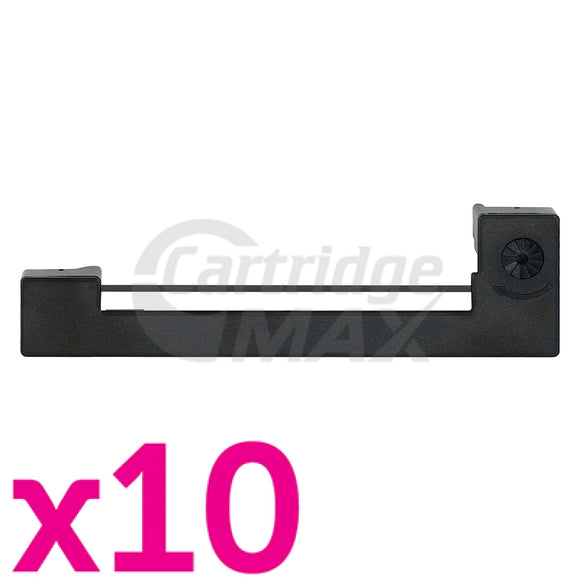 10 x Epson ERC-09B Black Generic Ribbon Cartridge