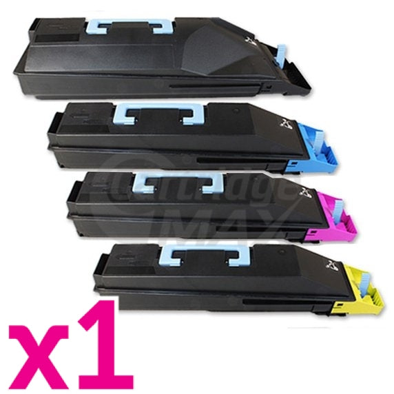 4 Pack Compatible TK-884 Toner Cartridges For Kyocera FS-C8500DN [1BK,1C,1M,1Y]