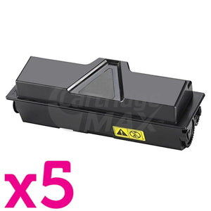 5 x Compatible TK-1134 Black Toner Cartridge For Kyocera FS-1030MFP, FS-1130MFP