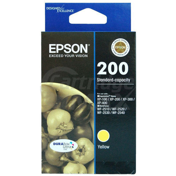 Epson 200 (C13T200492) Original Yellow Inkjet Cartridge