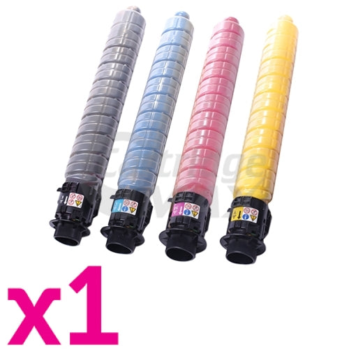 4 Pack Lanier MP-C3003 MP-C3503 Generic Toner Cartridge 841837-841840 [1BK,1C,1M,1Y]