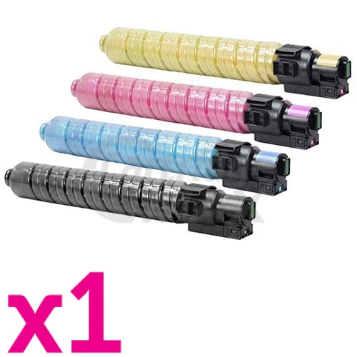 4 Pack Lanier MP-C3001 MP-C3501 Generic Toner Cartridges 841444-841447 [1BK,1C,1M,1Y]