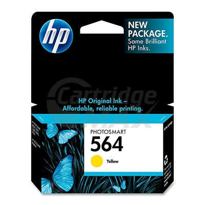 HP 564 Original Yellow Inkjet Cartridge CB320WA - 300 Pages