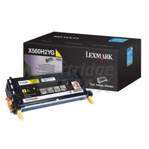 Lexmark X560 Original Yellow Toner Cartridge X560H2YG
