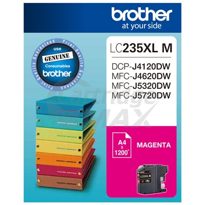 Original Brother LC-235XLM High Yield Magenta Ink Cartridge