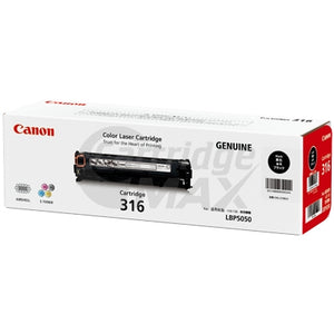 Canon LBP 5050N (CART-316BK) Original Black Toner Cartridge - 2,300 Pages