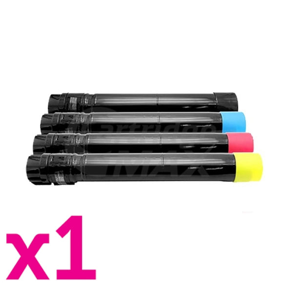 4 Pack Fuji Xerox DocuCentre-IV C2270, C3370, C3373, C4470, C5570 Generic Toner Cartridges - 26,000 pages (CT201370-CT201373)
