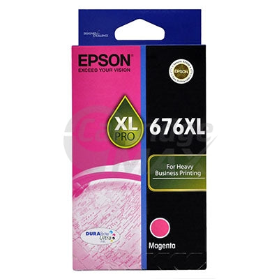 Epson 676XL Original Magenta Ink Cartridge - 1,200 pages [C13T676392]