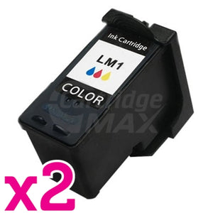 2 x Lexmark No.1 (18C0781A) Generic Print Cartridge
