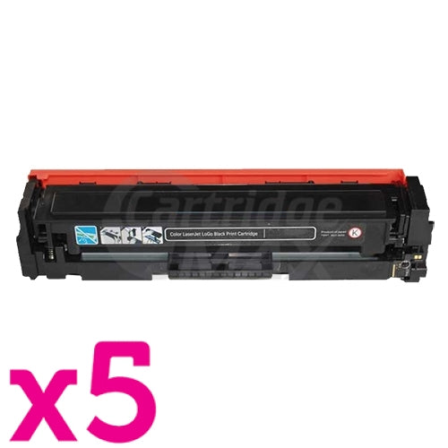 5 x HP 416X W2040X Generic Black High Yield Toner Cartridge