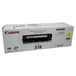 Original Canon CART-318Y Yellow Toner Cartridge