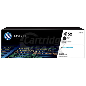 HP 416X W2040X Original Black High Yield Toner Cartridge - 7,500 pages **Box damaged, Never been used**