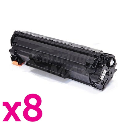 8 x Generic Canon CART-337 Black Toner Cartridge