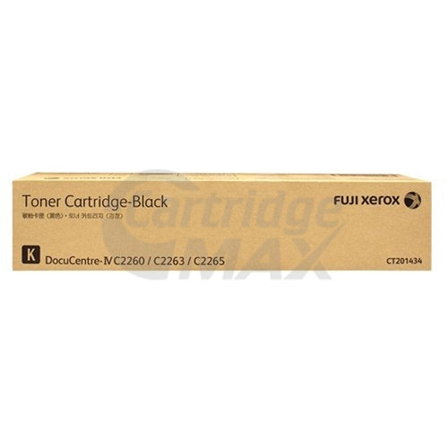 Original Fuji Xerox DocuCentre IV C2260, C2263, C2265 Black Toner Cartridge (CT201434)