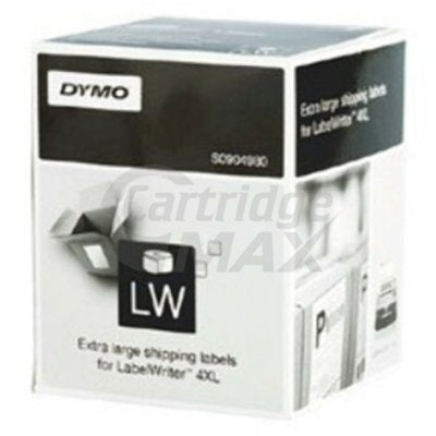 Dymo SD0904980 Original White Label Roll 104mm x 159mm - 220 labels per roll