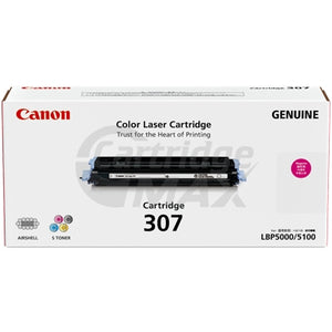 Canon LBP5000 LBP5100 (CART-307M) Original Magenta Toner Cartridge - 2,000 Pages