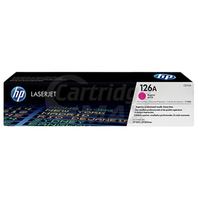 HP CE313A (126A) Original Magenta Toner Cartridge - 1,000 Pages